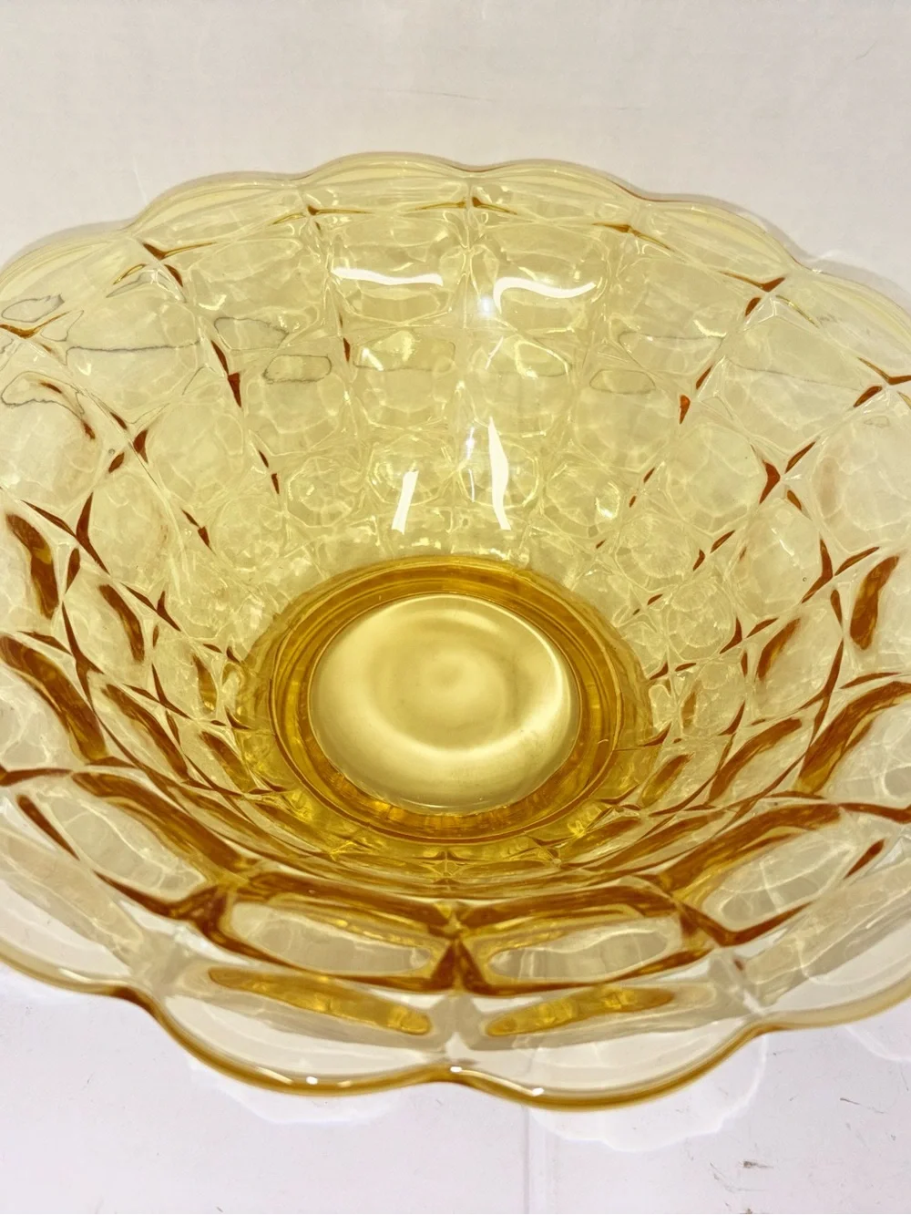 Vintage Depression Glass Bowl